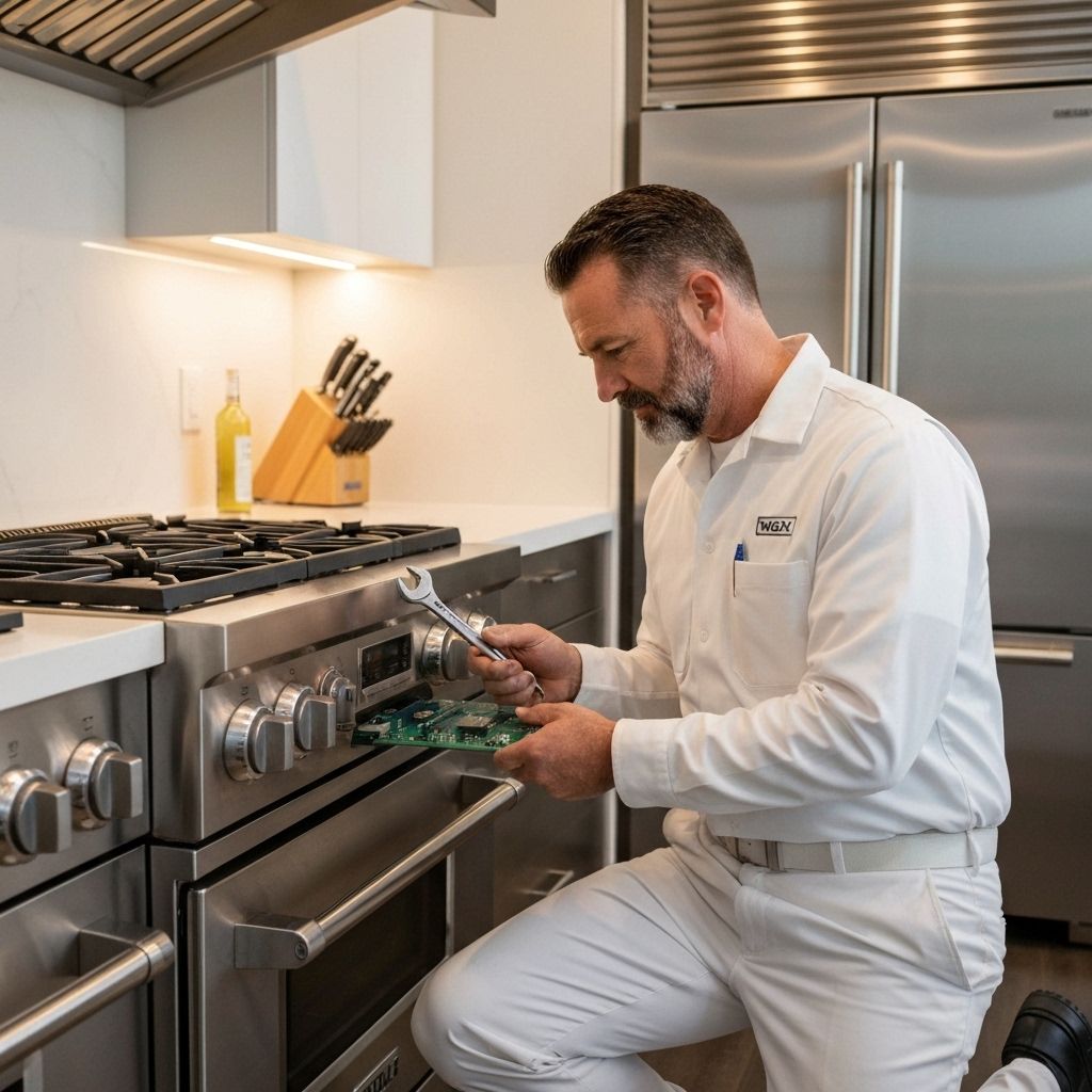 Reparación especializada de electrodomésticos premium